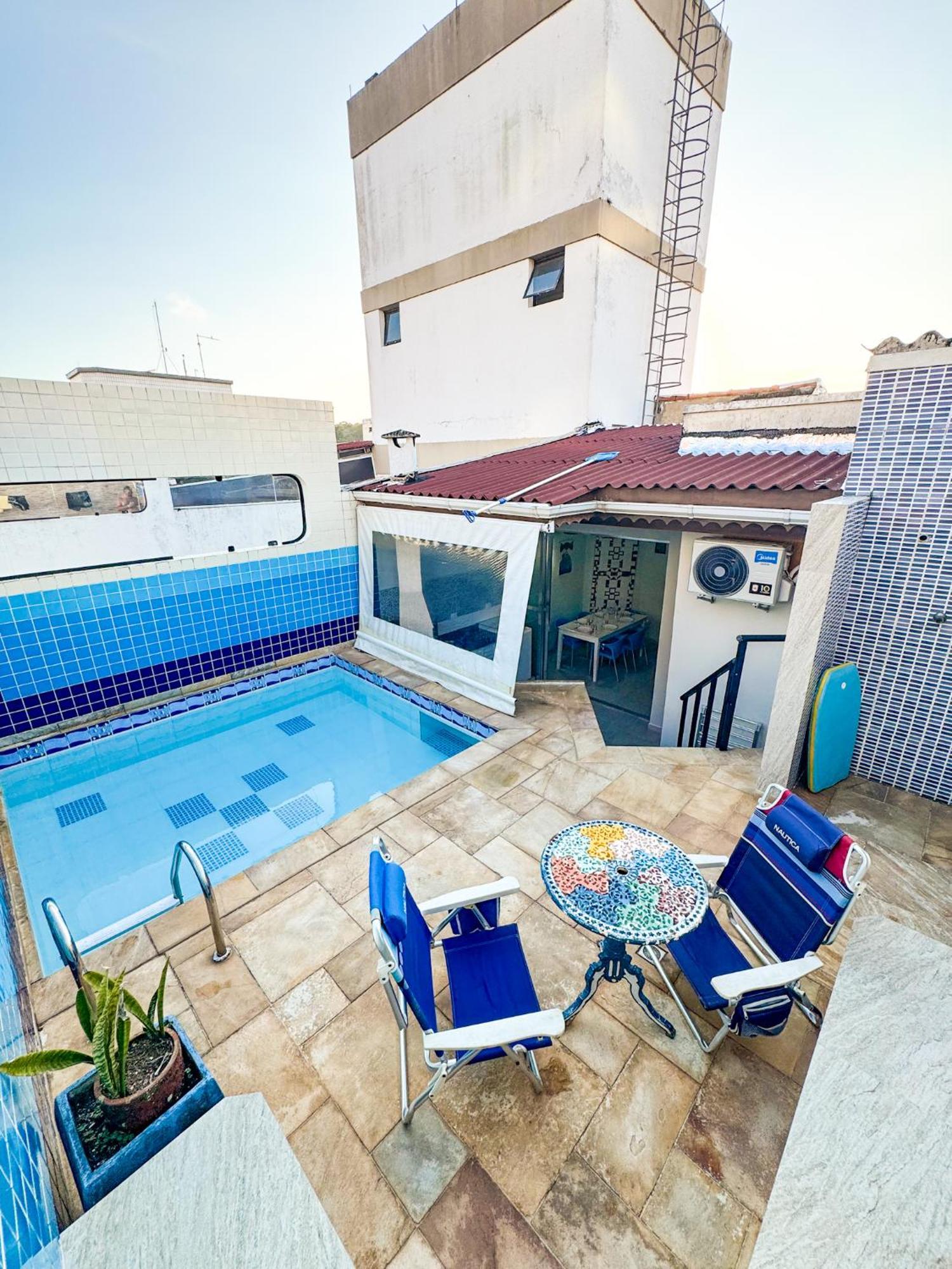 Cobertura 51 De 3 Quartos Com Piscina E Churrasqueira Privativa Guaruja Bagian luar foto